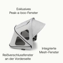 Bugaboo Fox/Cameleon3/Lynx breezy sun canopy v2 Art.100221007 Misty Grey Защита от солнца