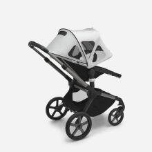 Bugaboo Fox/Cameleon3/Lynx breezy sun canopy v2 Art.100221007 Misty Grey Защита от солнца