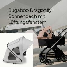 Bugaboo Fox/Cameleon3/Lynx breezy sun canopy v2 Art.100221007 Misty Grey Защита от солнца