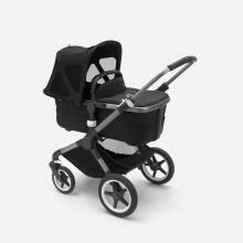 Bugaboo Fox/Cameleon3/Lynx breezy sun canopy Art.S003068001 Midnight Black Saules aizsardzība
