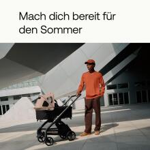Bugaboo Fox/Cameleon3/Lynx breezy sun canopy Art.152390 Moon Grey Saules aizsardzība