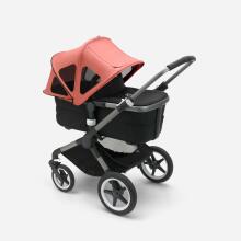 Bugaboo Fox/Cameleon3/Lynx breezy sun canopy Art.152392 Stormy Grey Защита от солнца
