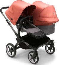Bugaboo Donkey 5 sun canopy Art.100003006 Sunrise Red Saules aizsardzība