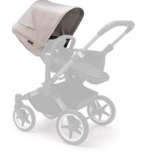 Bugaboo Donkey 5 sun canopy Art.100003007 Misty White Saules aizsardzība
