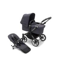 Bugaboo Donkey 6 Mono Complete Art.152426 Deep Indigo Детская универсальная коляска трансформер