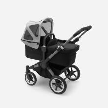 Bugaboo Donkey 5 sun canopy Art.180322ME01 Misty Grey Saules aizsardzība