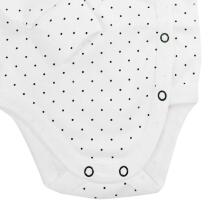 La Bebe™ NO Baby Body Art. 10-10-221 Dots Бодик из 100% мягкого хлопка с длинным рукавом
