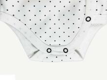La Bebe™ NO Baby Body Art. 10-10-221 Dots Бодик из 100% мягкого хлопка с длинным рукавом