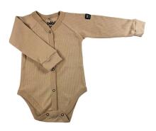 La Bebe™ NO Baby Body Art. 9-10-33 Cappuccino Бодик из 100% мягкого хлопка с длинным рукавом