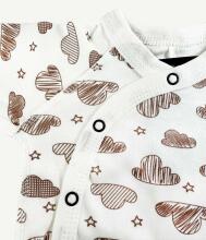 La Bebe™ NO Baby Romper Art. 10-08-23 Clouds
