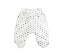 La Bebe™ NO Baby Pants Art. 10-04-23 Dots Zīdaiņu bikses ar plato jostu un pēdiņam no kokvilnas