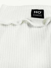 La Bebe™ NO Baby Pants Art. 9-04-30 White Zīdaiņu bikses ar plato jostu un pēdiņam no kokvilnas