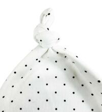 La Bebe™ NO Hat Art. 10-00-20 Dots Mazuļu (zīdaiņu) kokvilnas cepure