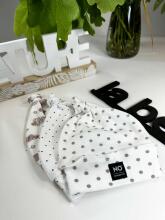 La Bebe™ NO Hat Art. 10-00-21 Dots Шапочка для новорождённых 100% хлопок