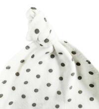 La Bebe™ NO Hat Art. 10-00-21 Dots Шапочка для новорождённых 100% хлопок