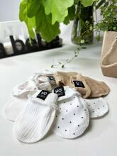 La Bebe™ NO Baby Mittens Art. 10-02-23 Clouds