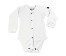 La Bebe™ NO Baby Body Art. 9-10-31 White Бодик из 100% мягкого хлопка с длинным рукавом