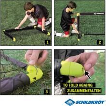 Schildkröt Foldable Mini Football Goal Art.152580 Ворота для футбола (90x60cм)
