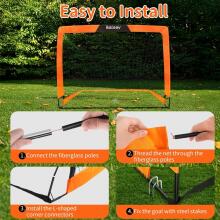 Beleev Football Goals Led Art.152581 Florbola/futbola vārti (120x90cm)