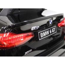 Toma BMW 6 GT Art.JJ2164 Melns - Bērnu elektromobilis ar tālvadības pulti