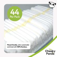 The Cheeky Panda Bamboo Eco Friendly Art.152656  Экологические подгузники 2 размер, 4-8 kг 44 шт.