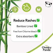 The Cheeky Panda Bamboo Eco Friendly Art.152656  Экологические подгузники 2 размер, 4-8 kг 44 шт.