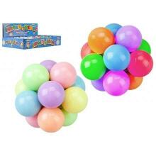 Easy Squeezy  Art.57-543442 Мягкий шарик наполненный силиконовым, резиновым покрытием