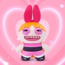 Fuggler Powerpuff Girls 22 cm Plush (Blossom) Art.152686  smieklīga neglīta monstru plīša rotaļlieta