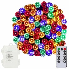 Christmas light garland, multicolored CL4036