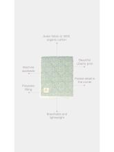 BIBS x Liberty Quilted Blanket Art.152817 Eloise Ivory - Детское одеяло 85x110см