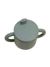 Atelier Keen Silicone Sippy Cup Art.152826 Blue Clay - Силиконовая чашка-непроливайка
