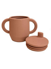 Atelier Keen Silicone Sippy Cup Art.152827 Cinnamon - Силиконовая чашка-непроливайка
