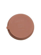Atelier Keen Divided Silicone Suction Plate Art.152831 Cinnamon - Силиконовая тарелка с присоской