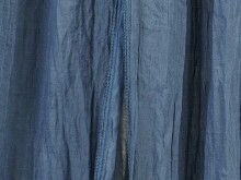 Jollein Veil Vintage Art.002-001-66035 Jeans Blue - Универсальный тюлевый балдахин для детской кроватки (155 cм)
