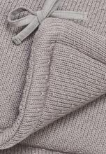 Jollein Bumper Art.004-895-65354 Bliss Knit Storm Grey -  Apmalīte bērnu gultiņai