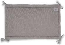 Jollein Bumper Art.004-895-65354 Bliss Knit Storm Grey -  Apmalīte bērnu gultiņai