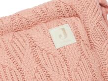 Jollein Bumper Art.004-895-66037  Spring Knit Rosewood -  Apmalīte bērnu gultiņai