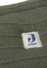 Jollein Bumper Art.004-895-67010 Pure Knit Leaf Green -  Apmalīte bērnu gultiņai