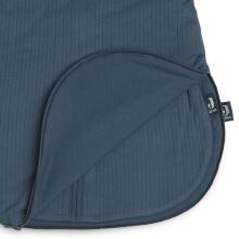 Jollein Newborn Art.015-410-66040 Basic Stripe Jeans Blue  - спальный мешок с рукавами 60см