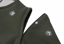 Jollein With Removable Sleeves Art.016-542-66091 Stargaze Leaf- medvilninis miegmaišis rankomis 110cm