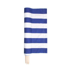 Ikonka Art.KX4493_1 Beach screen 10m blue and white