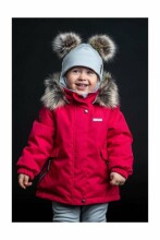Lenne'23 Kiki Art.23592/370 Тёплая зимняя шапочка-шлем для малышей из мерино шерсти