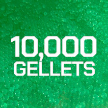 GEL BLASTER Gelio rutuliukai, žali, 10 000 vnt.
