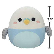 SQUISHMALLOWS W15 Plīša rotaļlieta, 19 cm