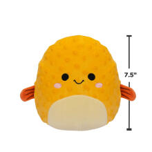 SQUISHMALLOWS W15 Plīša rotaļlieta, 19 cm