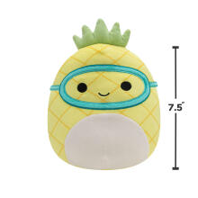 SQUISHMALLOWS W15 Plīša rotaļlieta, 19 cm