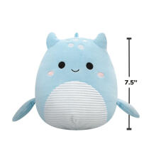 SQUISHMALLOWS W15 Plīša rotaļlieta, 19 cm