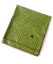 La Bebe™ Cotton Art.153189 Green Vaskadrāna  bērnu gultai 75x75cm