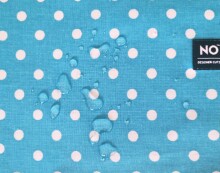 La Bebe™ Cotton Art.153192 Blue Vaškinis audinys vaikų lovai 75x75cm