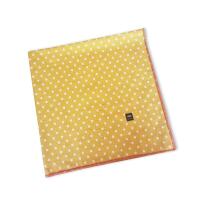 La Bebe™ Cotton Art.153193 Yellow Хлопковая подстилка с клеенкой 75x75см